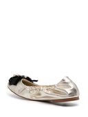Casadei Queen Bee Ballet Leather Ballets