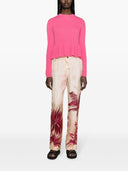 F.R.S . Printed Silk Trousers