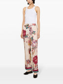 F.R.S . Printed Silk Trousers