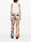 F.R.S . Printed Silk Trousers
