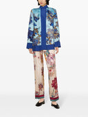 F.R.S . Printed Silk Trousers