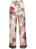 F.R.S . Printed Silk Trousers