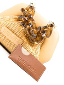 Themoire' Gea Straw Clutch Bag