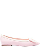 Roger Vivier Gommettine Leather Ballet Flats