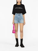 Dolce & Gabbana Logo Cotton T Shirt