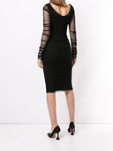 Dolce & Gabbana Cotton Blend Midi Dress
