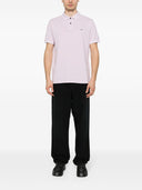 Stone Island Logo Cotton Polo Shirt