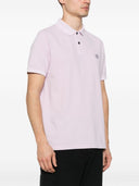 Stone Island Logo Cotton Polo Shirt