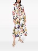 Dolce & Gabbana Printed Cotton Midi Skirt