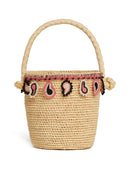 ALANUI PAISLEY RAFFIA BAG