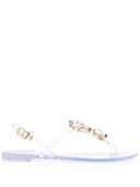Casadei Jelly Thong Sandals