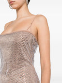 Giuseppe Di Morabito Rhinestone Embellished Mini Dress