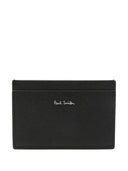 Paul Smith Logo Leather Credit Card Case