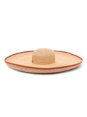 Borsalino Brigitte Straw Wide Brim Hat