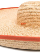 Borsalino Brigitte Straw Wide Brim Hat