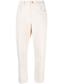 Brunello Cucinelli Cropped Denim Trousers