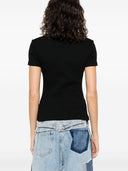 Off White Logo Cotton T Shirt