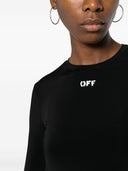 Off White Logo Long Sleeve T Shirt