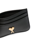 Ami Paris Paris Leather Card Case