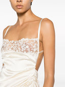 Jacquemus La Saudade Brodée Mini Dress