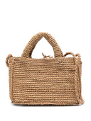 Manebi Sunset Raffia Mini Bag