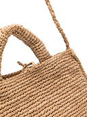 Manebi Sunset Raffia Mini Bag