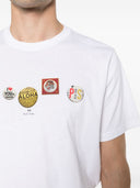 Paul Smith Badges Print Cotton T Shirt