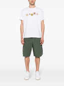 Paul Smith Badges Print Cotton T Shirt