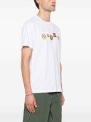 Paul Smith Badges Print Cotton T Shirt