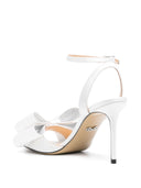 Mach & Mach Pre Le Cadeau Satin Pumps