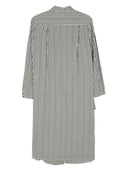 Alysi Striped Shirt Dress