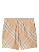 Burberry Check Motif Swim Shorts