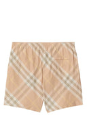 Burberry Check Motif Swim Shorts