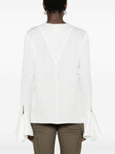 Givenchy Silk Ruffled Blouse