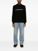 Givenchy Logo Wool Crewneck Sweater