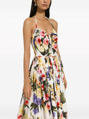 Dolce & Gabbana Printed Cotton Midi Dress