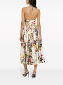 Dolce & Gabbana Printed Cotton Midi Dress