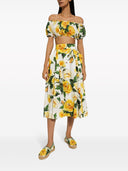 Dolce & Gabbana Printed Cotton Top