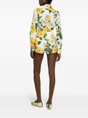 Dolce & Gabbana P Rinted Cotton Shorts