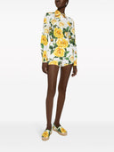 Dolce & Gabbana P Rinted Cotton Shorts