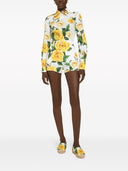 Dolce & Gabbana P Rinted Cotton Shorts
