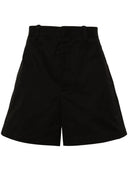 Jil Sander Cotton Wide Leg Shorts