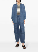 Marant Etoile Verane denim katoenen shirt