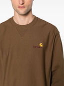 Carhartt Wip Main American Script Cotton Blend Sweatshirt