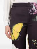 Alice + Olivia Ronnie Printed Trousers