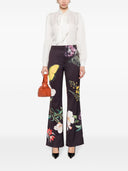 Alice + Olivia Ronnie Printed Trousers