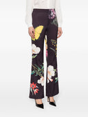 Alice + Olivia Ronnie Printed Trousers