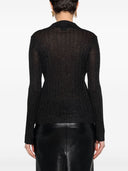 Polo Lurex a costine di Tom Ford