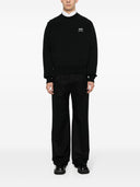 Ami Paris Logo Baumwoll -Sweatshirt