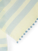 Paul Smith Pom Pom Cotton And Silk Blend Scarf